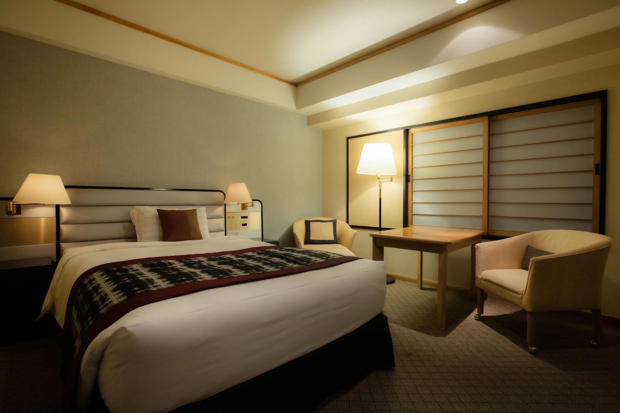 Hotel New Otani Hakata Fukuoka  Extérieur photo A room at the hotel