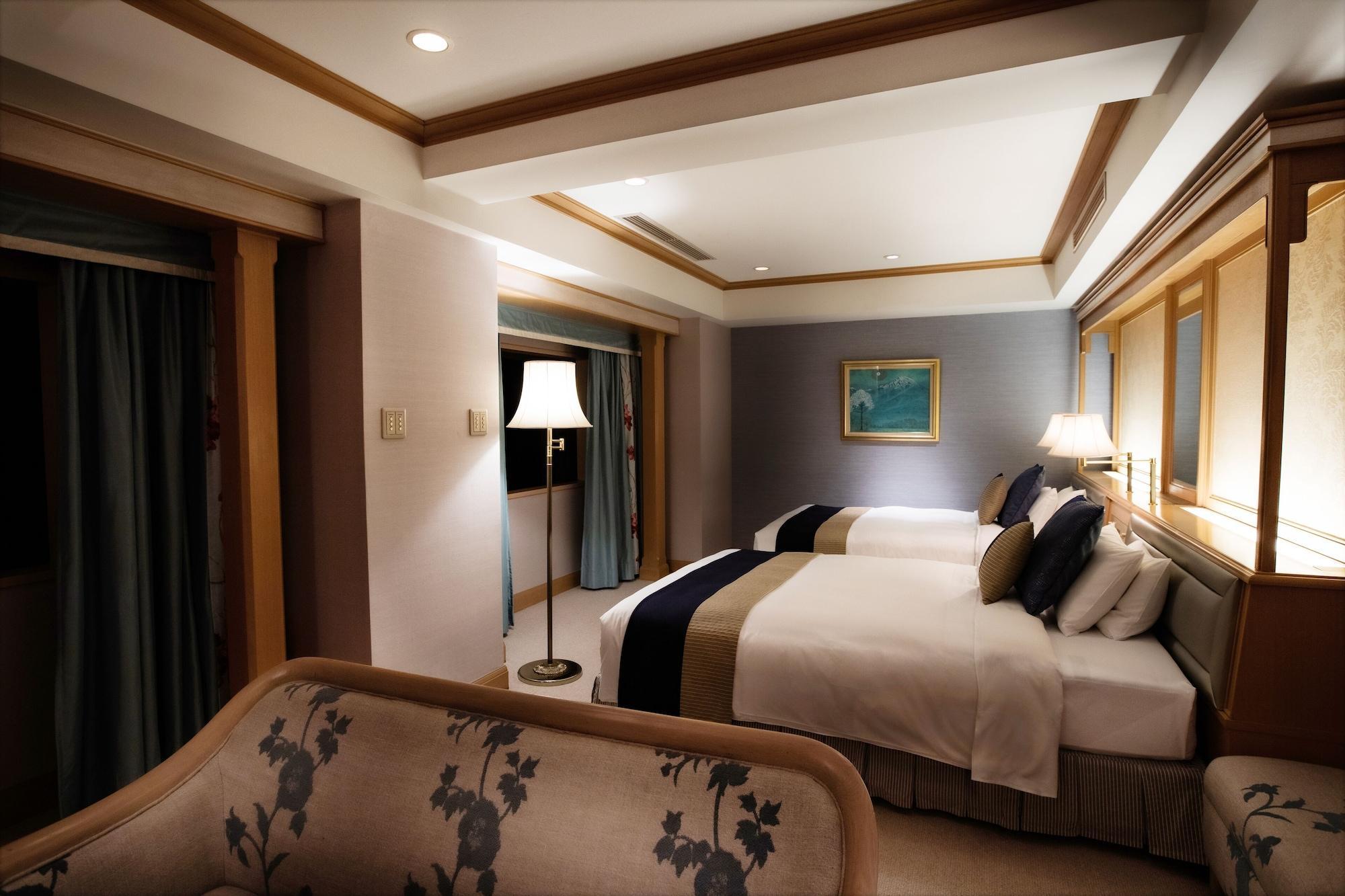 Hotel New Otani Hakata Fukuoka  Extérieur photo A bedroom at the hotel