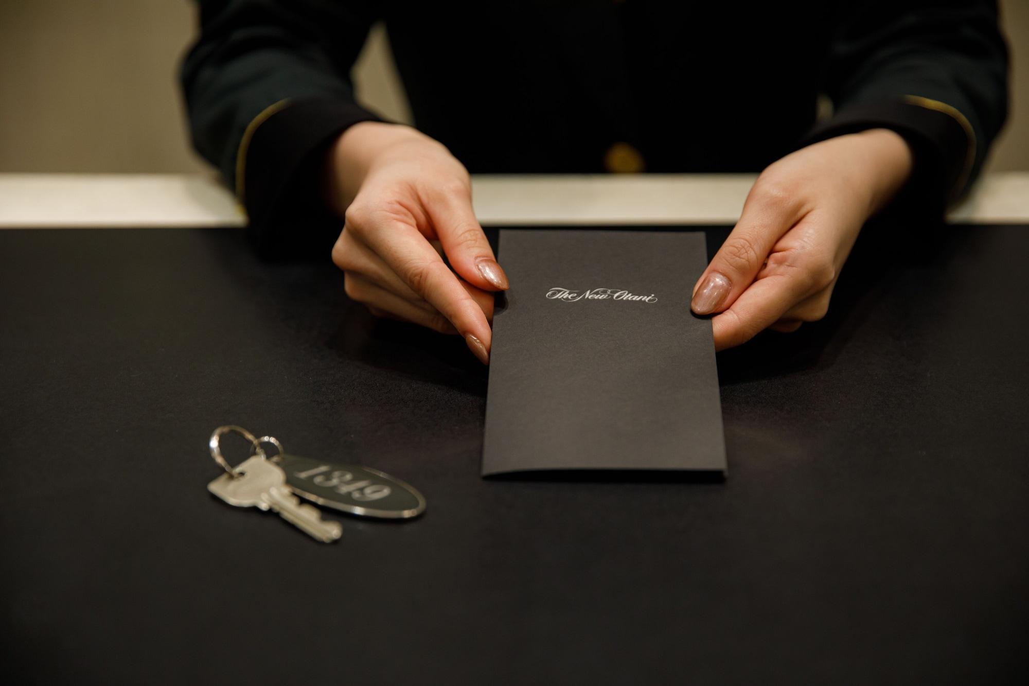 Hotel New Otani Hakata Fukuoka  Extérieur photo A hotel key card