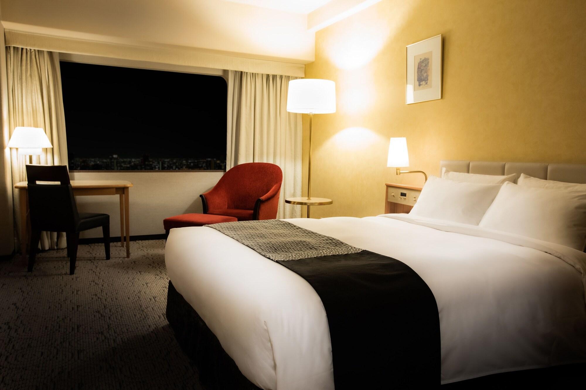 Hotel New Otani Hakata Fukuoka  Extérieur photo A room at the hotel