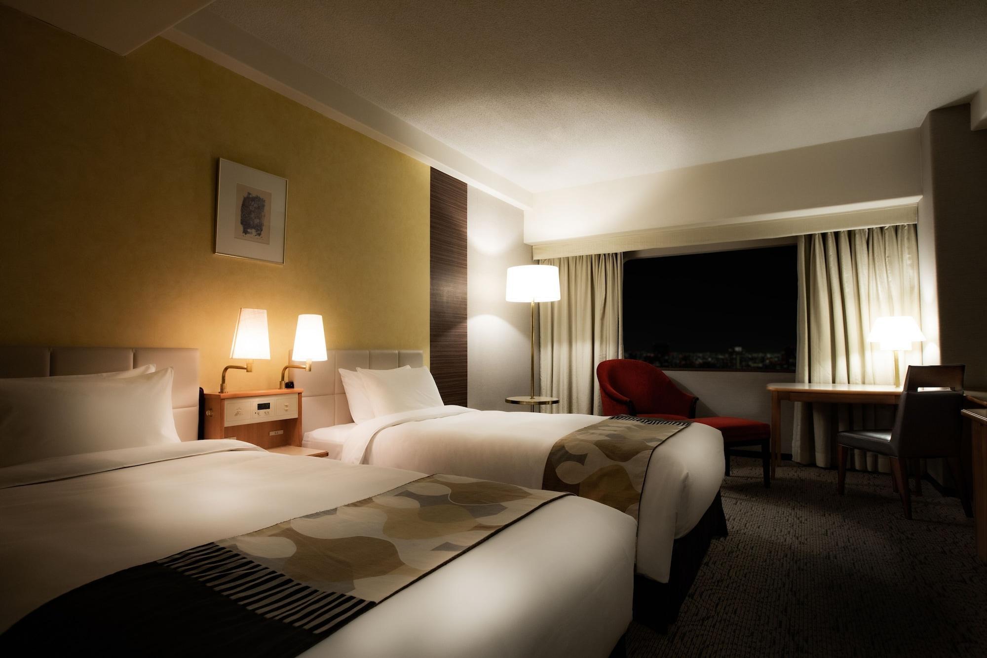 Hotel New Otani Hakata Fukuoka  Extérieur photo A room at the hotel