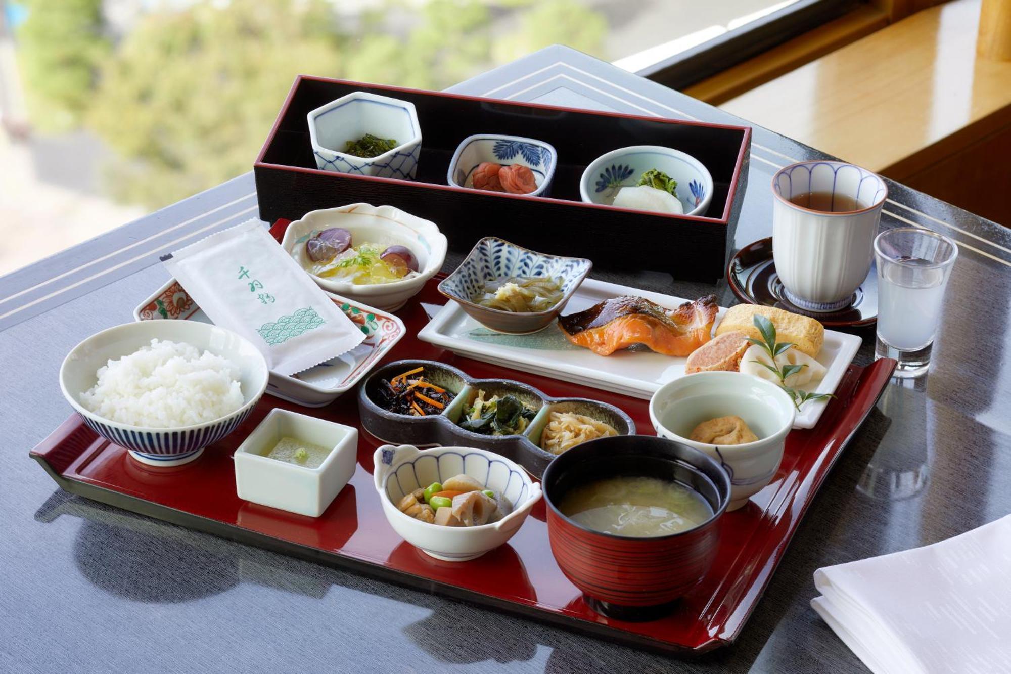 Hotel New Otani Hakata Fukuoka  Extérieur photo A Japanese breakfast